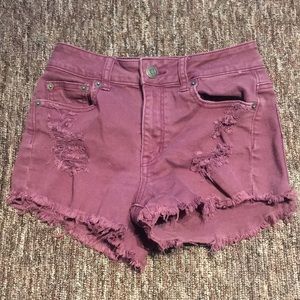 American eagle high waisted shorts